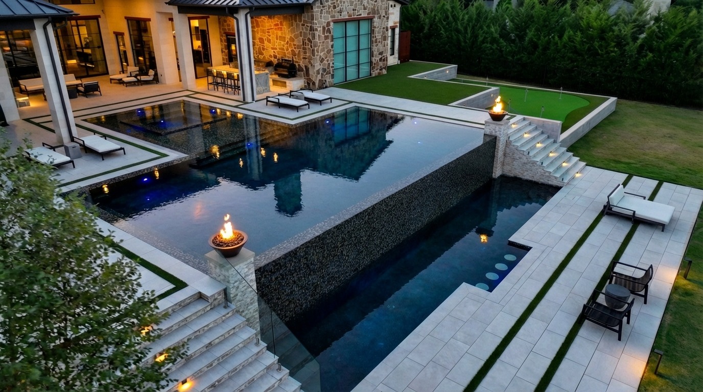 Prestige Pool & Patio | Luxury Pool Builder Frisco TX