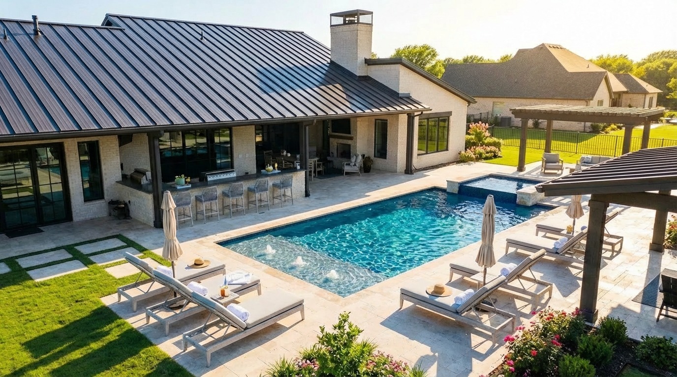 Prestige Pool & Patio | Luxury Pool Builder Frisco TX