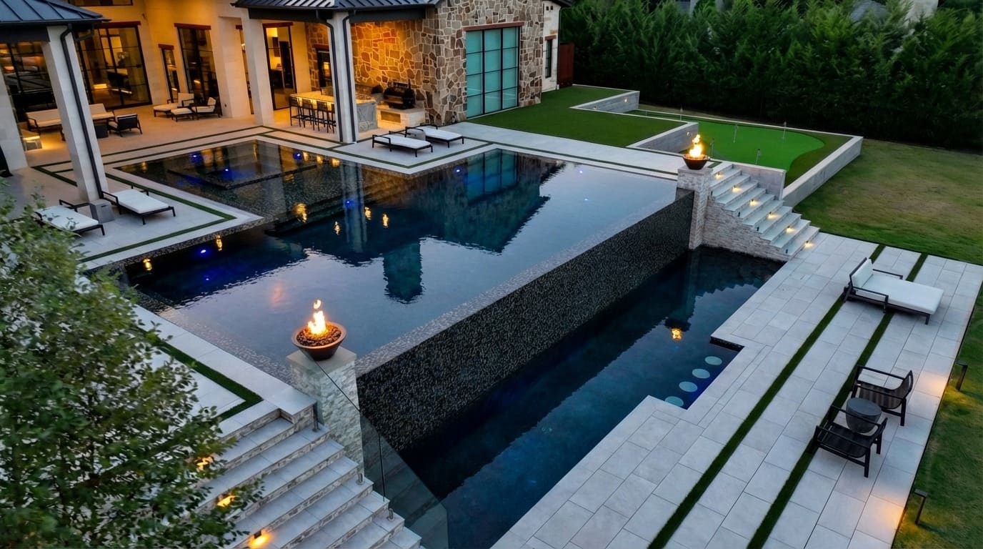 Prestige Pool & Patio | Luxury Pool Builder Frisco TX