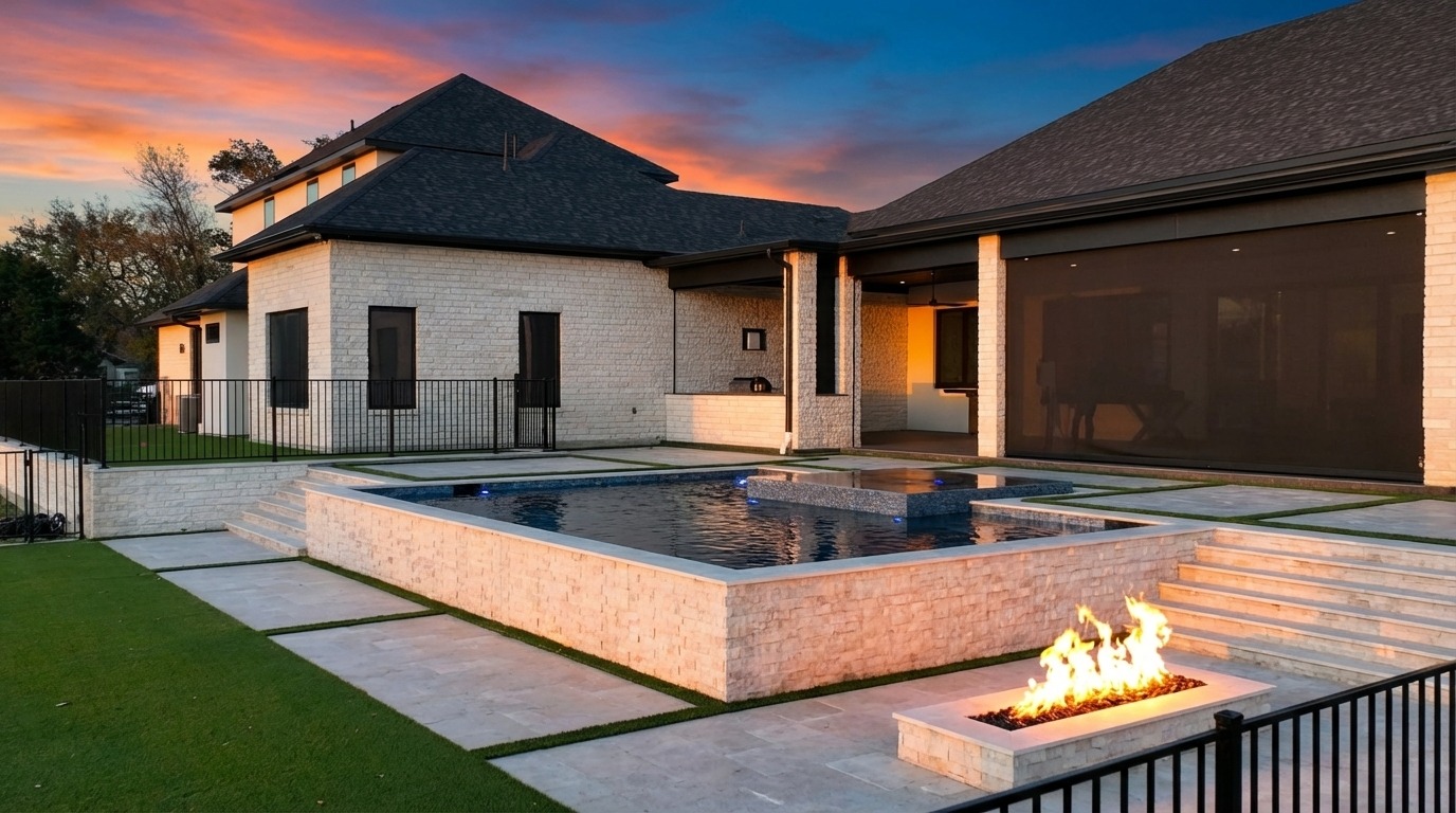 Prestige Pool & Patio | Luxury Pool Builder Frisco TX